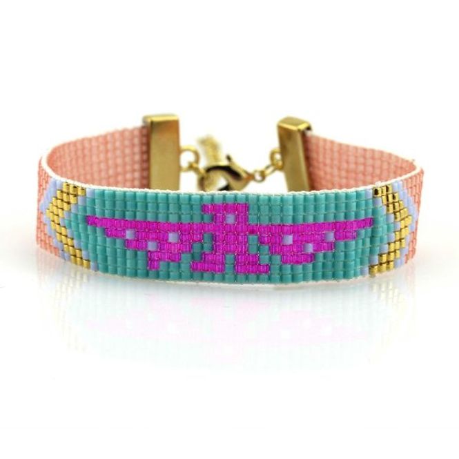 Hovedbilde Armbånd av perler med ørn